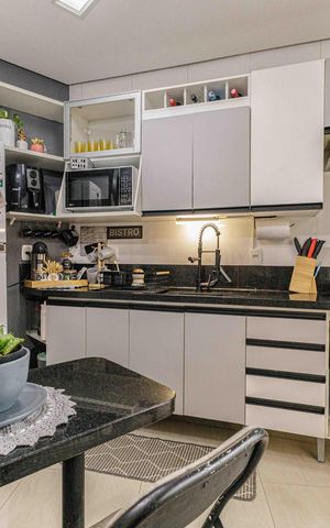 Casa de condomínio à venda com 94m², 3 quartos e 2 vagasCozinha