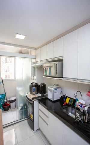 Apartamento à venda com 50m², 2 quartos e 1 vagaCozinha