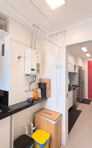 Apartamento à venda com 110m², 3 quartos e 2 vagasÁrea de Serviço