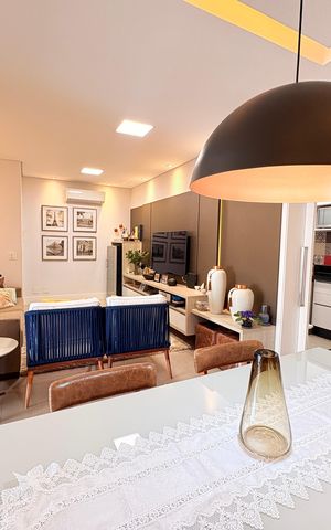 Apartamento à venda com 110m², 3 quartos e 2 vagasSala