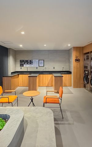 Studio à venda com 25m², 1 quarto e sem vagaLavanderia