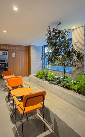 Studio à venda com 25m², 1 quarto e sem vagaLavanderia