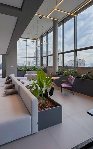 Studio à venda com 25m², 1 quarto e sem vagaSalão de Festas