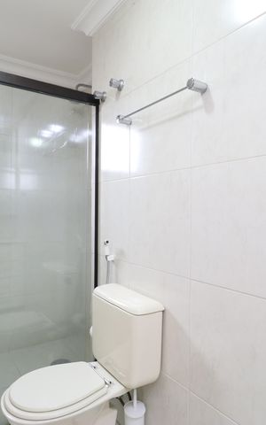 Apartamento à venda com 127m², 3 quartos e 2 vagasBanheiro da Suíte 1