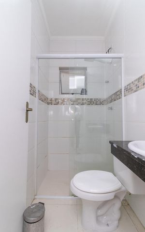 Casa à venda com 85m², 2 quartos e 1 vagaBanheiro da Suíte 2