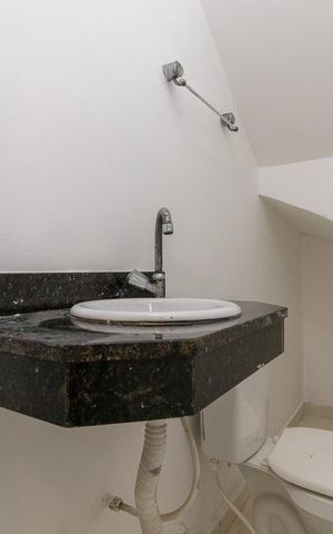 Casa à venda com 85m², 2 quartos e 1 vagaLavabo