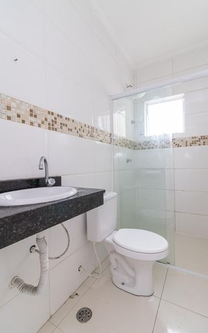 Casa à venda com 85m², 2 quartos e 1 vagaBanheiro da Suíte 1