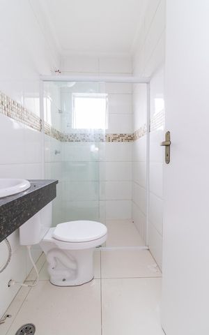 Casa à venda com 85m², 2 quartos e 1 vagaBanheiro da Suíte 1