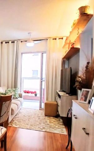 Apartamento à venda com 49m², 2 quartos e 1 vaga Apartamento à venda com 49m², 2 quartos e 1 vagaSala