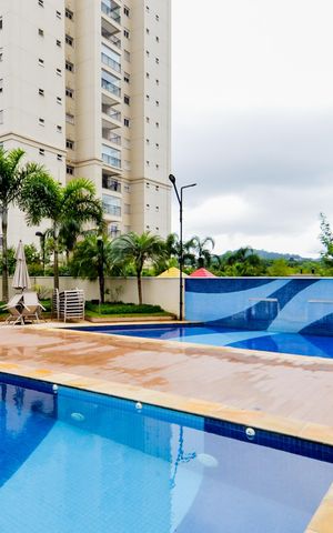 Apartamento à venda com 100m², 3 quartos e 2 vagasÁrea comum - Piscina