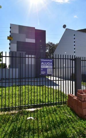 Studio para alugar com 26m², 1 quarto e sem vagaFachada com Placa