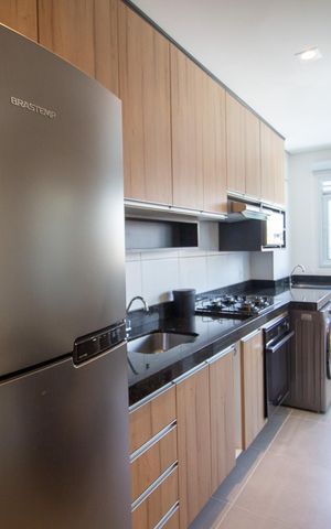 Apartamento para alugar com 47m², 2 quartos e 1 vagaCozinha 