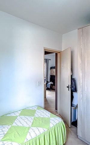Apartamento à venda com 64m², 2 quartos e 1 vagaQuarto 2