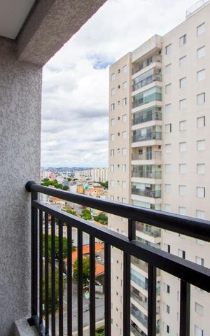 Apartamento à venda com 40m², 2 quartos e sem vaga Apartamento à venda com 40m², 2 quartos e sem vagaVaranda da sala