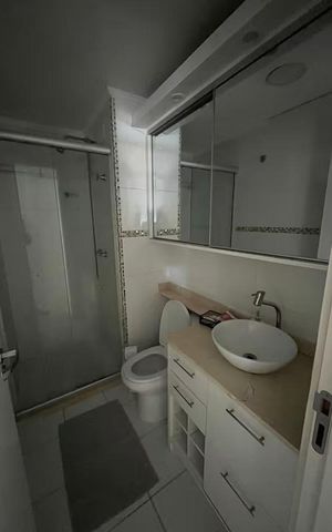 Apartamento para alugar com 61m², 2 quartos e 1 vaga Apartamento para alugar com 61m², 2 quartos e 1 vagaBanheiro 2