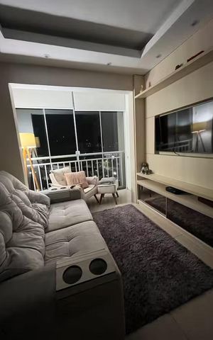 Apartamento para alugar com 61m², 2 quartos e 1 vaga Apartamento para alugar com 61m², 2 quartos e 1 vagaSala
