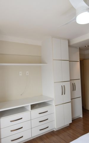 Apartamento para alugar com 104m², 2 quartos e 2 vagasQuarto 2 - Suíte