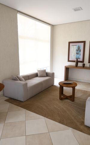 Apartamento para alugar com 104m², 2 quartos e 2 vagasHall social