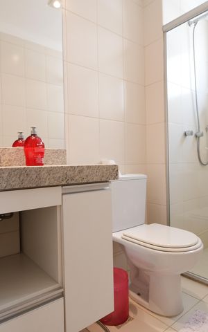 Apartamento para alugar com 104m², 2 quartos e 2 vagasBanheiro Suíte