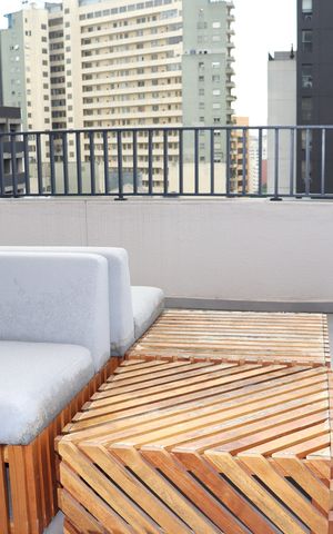 Apartamento para alugar com 26m², 1 quarto e sem vagaRooftop