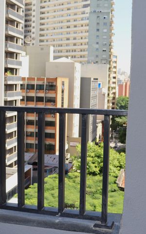 Apartamento para alugar com 26m², 1 quarto e sem vagaVaranda