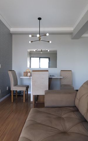 Apartamento para alugar com 70m², 2 quartos e 1 vagaSala
