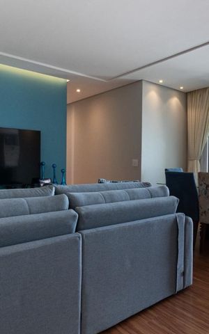 Apartamento à venda com 100m², 3 quartos e 2 vagas Apartamento à venda com 100m², 3 quartos e 2 vagasSala