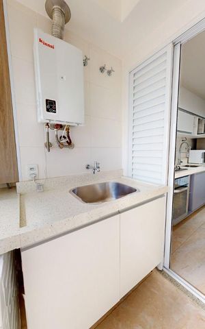 Apartamento à venda com 100m², 3 quartos e 2 vagas Apartamento à venda com 100m², 3 quartos e 2 vagasÁrea de serviço