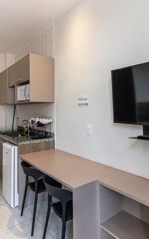 Studio à venda com 22m², 1 quarto e sem vaga Studio à venda com 22m², 1 quarto e sem vagaStudio