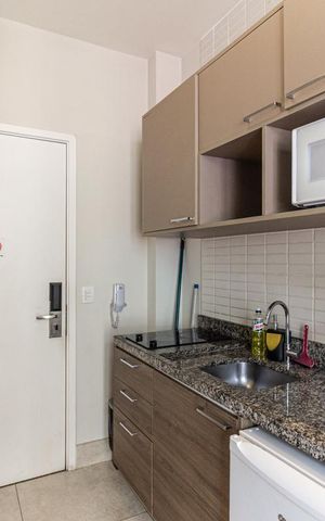 Studio à venda com 22m², 1 quarto e sem vaga Studio à venda com 22m², 1 quarto e sem vagaCozinha