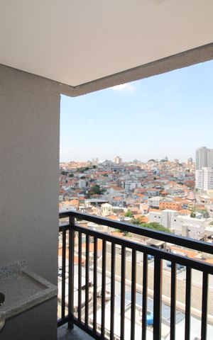 Apartamento à venda com 40m², 1 quarto e sem vagaStudio - Varanda