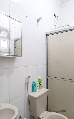 Casa à venda com 100m², 2 quartos e 1 vagaBanheiro Social 