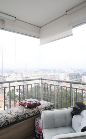 Apartamento para alugar com 74m², 2 quartos e 1 vagaVaranda