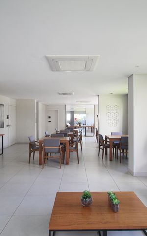 Apartamento para alugar com 74m², 2 quartos e 1 vagaÁrea comum - Salão de festas