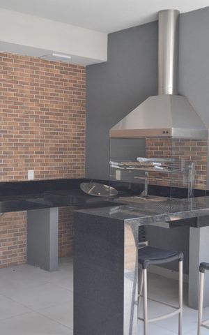 Apartamento à venda com 134m², 3 quartos e 3 vagasÁrea comum - Churrasqueira