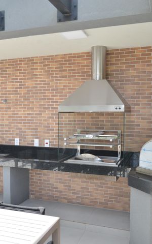 Apartamento à venda com 134m², 3 quartos e 3 vagasÁrea comum - Churrasqueira