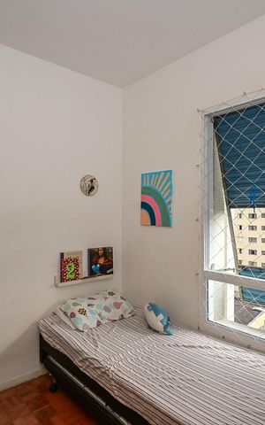 Apartamento à venda com 115m², 3 quartos e 1 vagaQuarto 1