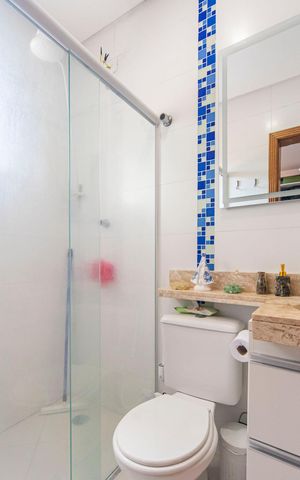 Apartamento à venda com 106m², 2 quartos e 1 vaga Apartamento à venda com 106m², 2 quartos e 1 vagaBanheiro Social