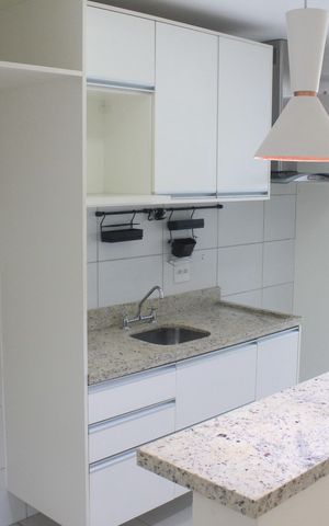 Apartamento para alugar com 75m², 2 quartos e 2 vagasCozinha