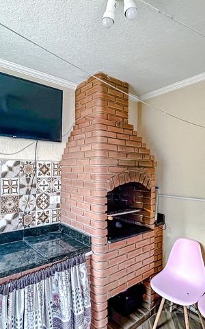 Casa de condomínio à venda com 116m², 2 quartos e 2 vagasÁrea gourmet