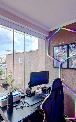 Casa de condomínio à venda com 116m², 2 quartos e 2 vagasEscritório