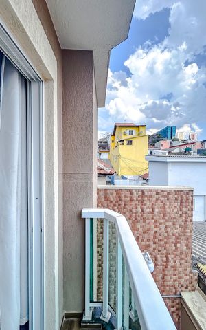 Casa de condomínio à venda com 116m², 2 quartos e 2 vagasVaranda da Suíte 2