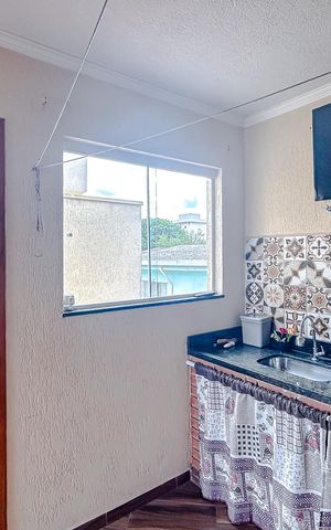 Casa de condomínio à venda com 116m², 2 quartos e 2 vagasÁrea gourmet