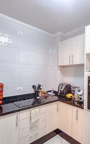 Casa de condomínio à venda com 116m², 2 quartos e 2 vagasCozinha