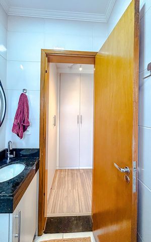 Casa de condomínio à venda com 116m², 2 quartos e 2 vagasBanheiro da Suíte 2