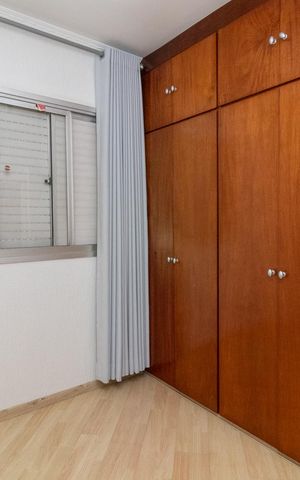 Apartamento à venda com 68m², 3 quartos e 2 vagasQuarto 3