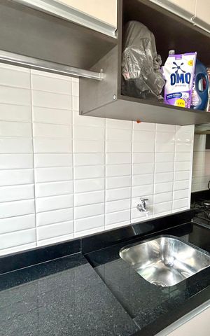 Apartamento à venda com 59m², 2 quartos e 1 vaga Apartamento à venda com 59m², 2 quartos e 1 vagaÁrea de Serviço