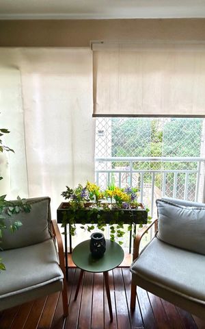 Apartamento à venda com 59m², 2 quartos e 1 vaga Apartamento à venda com 59m², 2 quartos e 1 vagaVaranda da Sala