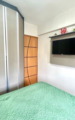 Apartamento à venda com 59m², 2 quartos e 1 vaga Apartamento à venda com 59m², 2 quartos e 1 vagaQuarto Suíte