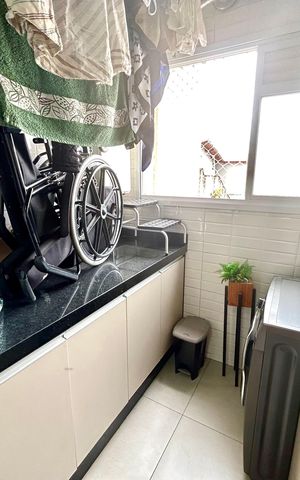 Apartamento à venda com 59m², 2 quartos e 1 vaga Apartamento à venda com 59m², 2 quartos e 1 vagaÁrea de Serviço